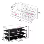 Organizador Maquillaje Cajones Acrilico