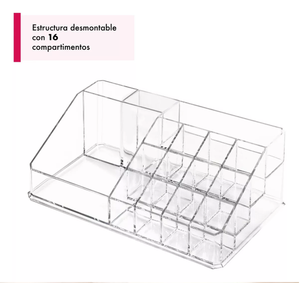 Organizador Maquillaje Cajones Acrilico