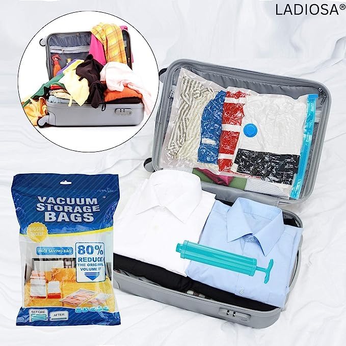 5 Bolsas De Vacío Para Resistentes Para